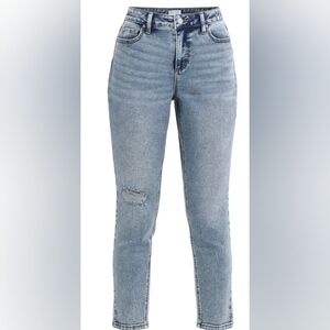 Women's High Rise Mom Jeans, 27" Inseam